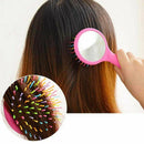Detangling Hair Brush Rainbow Volume Anti-static Magic Hair Curl Straight M L9E7