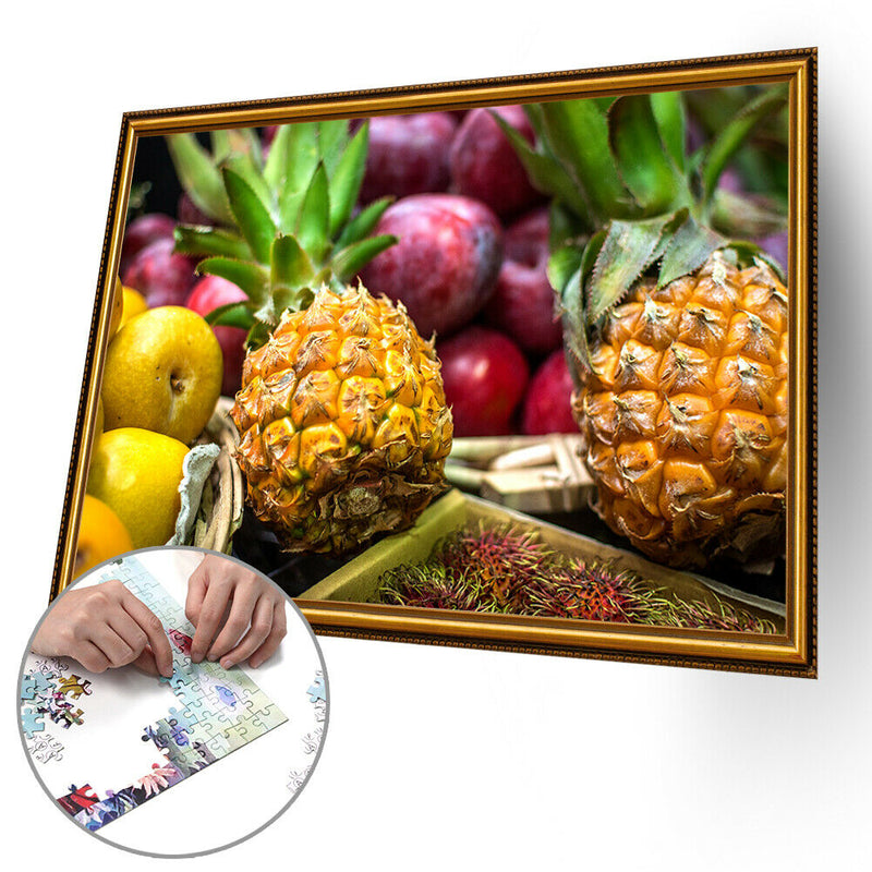 1000 Pieces DIY Paper Jigsaw Puzzle Fresh Fruits Assembling Picture Toys