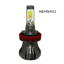 1x Two-Color H8/H9/H11 Lamps Constantly Bright Rapid Blinking Car Led Fog Light