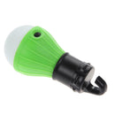2 PCS Outdoor Hanging 3LED Camping Tent Light Bulb Fishing Lamp(Green)