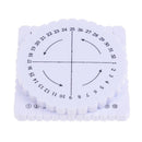 handmade knitting disc round square bracelet braided knot rope tray eva diy!j