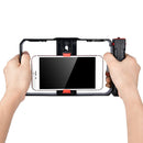 Dual Handle Handheld Video Cage Stabilizer Kit Support Recording Grip Rig