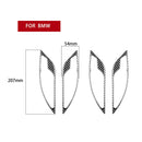 Carbon Fiber Car Interior Door Handle Bowl Frame Cover for BMW E84 X1 11-15