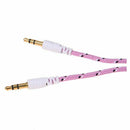 1M 3.5mm Stereo Male to Male Jack Aux Cable Audio Auxiliary Lead For Phone  U2C5