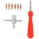 Valve Stem Installation Remover Repair HD Chrome Tool Puller Car Tire Plug CorOZ