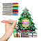 Christmas Tree Painting Electric Ball Battery Charging DIY Drawing Toys for Kids