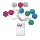 LED Colorful Lantern Battery Operated Fairy String Night Light for Xmas(20 A