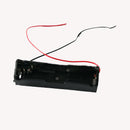Professional HOT Plastic Battery Storage Case Box Holder For 18650 Black E&ES