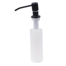 Black For Kitchen Sink Soap Dispenser Bathroom Manually Press Soap Dispense@