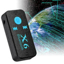 Bluetooth 4.0 Adapter 3 in 1 USB  Receiver 3.5mm Audio Jack TF Card Reader J8K1