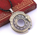 Retro Unisex Metal Jewelry Amulet Pendant Necklace Lucky Protective Talisman ES