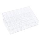 Clear Acrylic Lipstick Holder Organizer: 40 Spaces for Lipsticks,Lip Gloss and