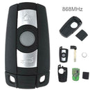 For BMW CAS3 Car Key BMW Key KR55WK49127 868Mhz