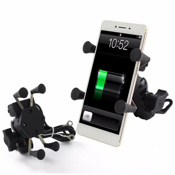 Universal 360 Degree Adjustable Cell Phone Holder Motorcycle Bike Bicycle M O3C8