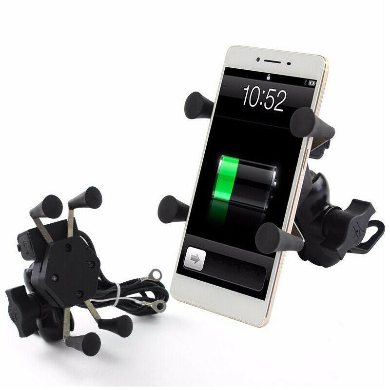 Universal 360 Degree Adjustable Cell Phone Holder Motorcycle Bike Bicycle M O3C8