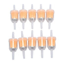 10 pack Gas Inline Fuel Filters large size Hn