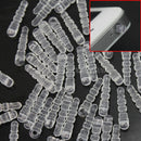 100 X Portable Clear Dustproof Plastic Anti Dust Plug Stopper For Cellphone 3.5m