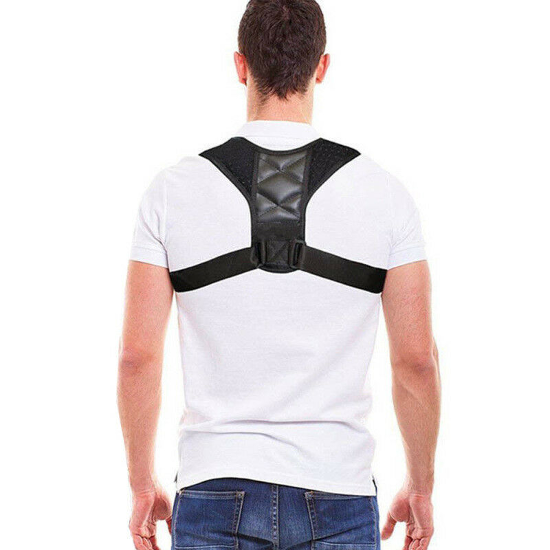 Posture Clavicle Support Corrector Back Straight Shoulders Brace Strap Correct