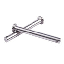 M6x50mm Flat Head 304 Stainless Steel Clevis Pins 5 Sets
