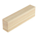 20pcs Smooth Unfinished Wood Slices Rectangle Board for Modelling Material