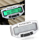 Digital LCD Backlight Bicycle Computer Odometer Bike Speedometer Stopwatch