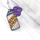 Creative French Fries Pin Brooches Milk Enamel Badge Jewelry Gift (Style 3) A
