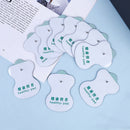 10Pcs Snap On Replacement Electrode Pads Cable For Tens Unit  Massager Ew