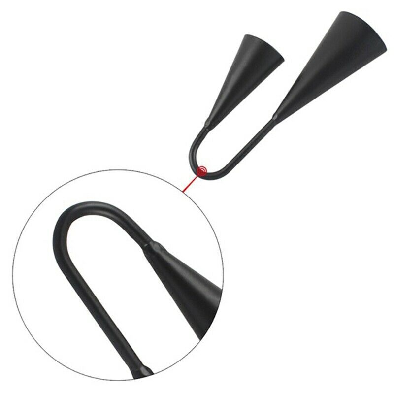 Agogo Bell Traditional Handheld with Raft Latin Percussion Can Emit Two Dif