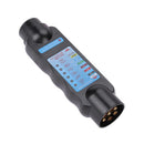 12V Resistance Adaptor Tester Trailer Plug And Socket Connector Tester fgd ZMX