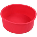 6 Inch Cake Mold Silicone Round Mousse Bread Muffin Pan Bakeware Mould Baki J1N2
