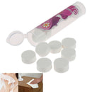 10pcs Mini Disposable Towel Compressed Towel Travel Compact Paper Facial Tis BX