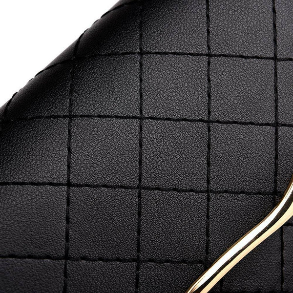 Elegant Diamond Lattice PU Handbags for Women Crossbody Shoulder Flap Bags A#S