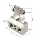 Car Battery Clip Connector  0/4/8 Gauge Battery Terminals with Shims Tool