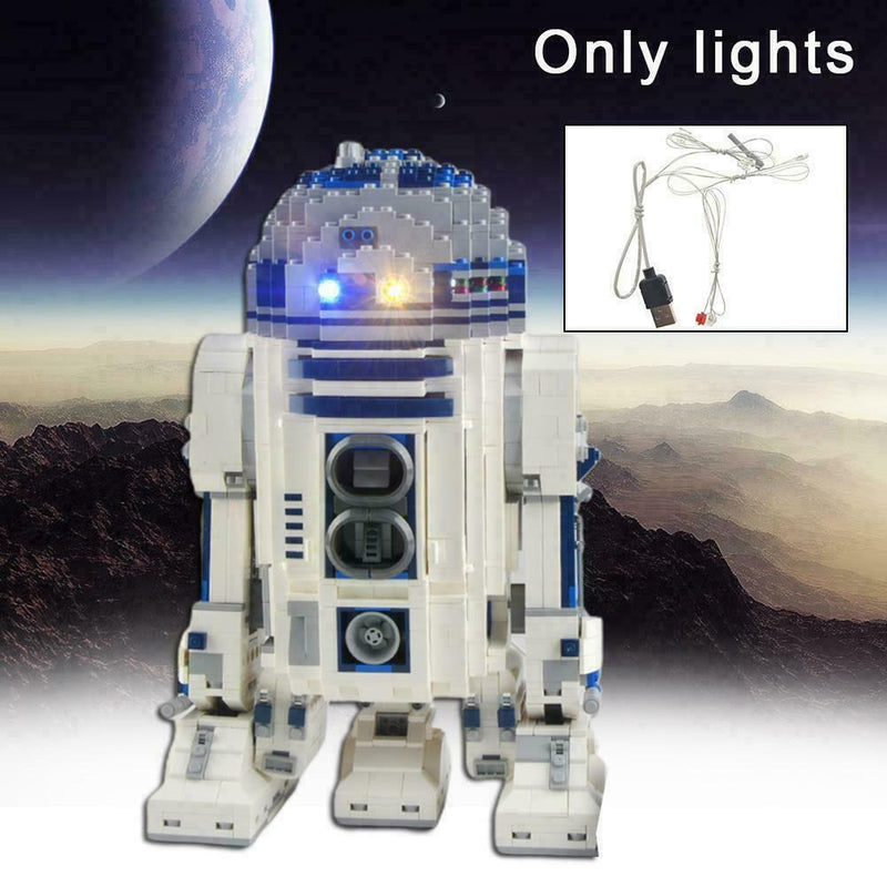 LED Light For Lego 10225 R2-D2 Lighting Kit H8T3