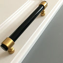 Kitchen Pull Rod Acrylic Cabinet Cupboard Door Pull Handle Black 153mm