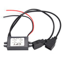 Dc-Dc Converter Module 12V To 5V  Type Dual Usb Output Power Adapter 3A 15W OZ
