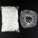 100Pcs Waterproof Disposable Extra Large Bath Shower Caps for Men Women Kids