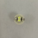 10x White T5 B8.5D 5050 2LED Car Dash Wedge Gauge Instrument Side Light Bulb