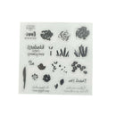 flowe transparent clear silicone stamp/seal for scrapbooking/photo album decor F