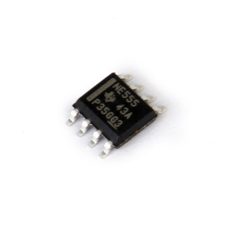 10pcs SMD NE555 555 Timer IC Module SOP8 Integrated Circuit Chip Black