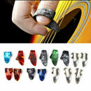 15pcs Colorful Thumb Picks Finger Nail Plectrum Set For Guitar Bass Banjo