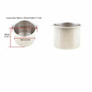 2Pcs Stainless Steel Cup Drink Storage Holder for Marine Boat Camper Sofa Deluxe