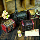 Retro Wooden Organizer Holder Jewelry Storage Case Trinket X7A9 Box Chest O1P5