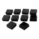 Made of plastic, for square cover End caps HOSE TUBE - 40 mm x 40 mm, 10 pi