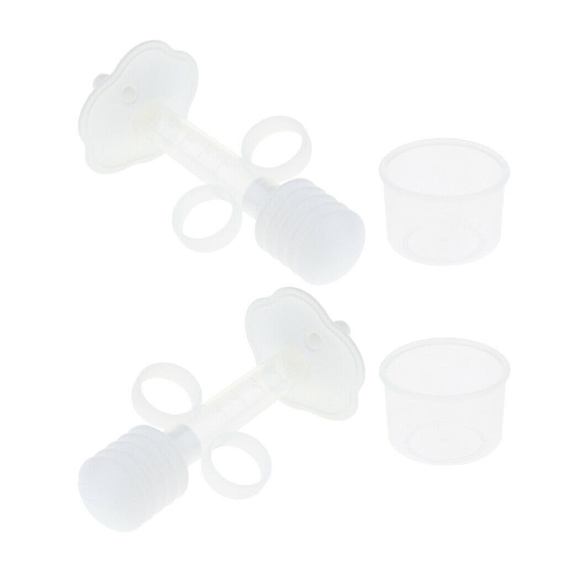 2 Pcs Small Pet Feeder Medicine Milk Feeding Syringe Pill Feeding Tool