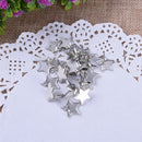 20x Metal Star Brads Pastel Scrapbooking Card Making Stamping Craft DIY LJ