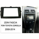 Car Radio Stereo Face Fascia Panel Frame Trim Cover Dash Installation Surrounded