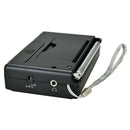 Portable Mini Radios FM/MW/SW With Antenna Digital Alarm Clock FM Radio Rec A5K7