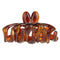 Brown Hair Claw Clamp Clips Acrylic Barrette Hair Accessory Hairwear Holder