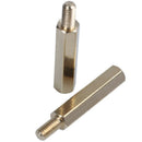 20 Pcs M3 x 20mm x 26mm Male to Female PCB Hexagon Nut Standoff Spacer O9N7
